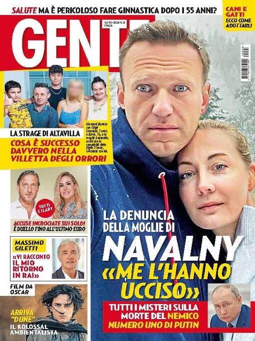 Title details for Gente by Hearst Magazines Italia spa - Available